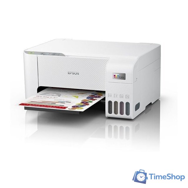 МФУ Epson EcoTank L3216 (ресурс стартовых контейнеров 4500/7500, контейнер 003) - Изображение №3 — Интернет-магазин Time-Shop