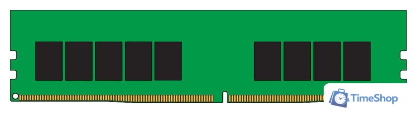 Оперативная память Kingston 16ГБ DDR4 3200 МГц KSM32ES8/16MF - Изображение №1 — Интернет-магазин Time-Shop