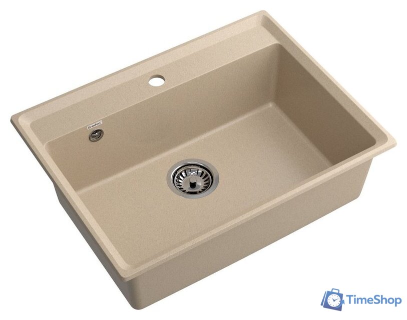 Кухонная мойка GranFest GF-LV-660 (песочный) - Изображение №2 — Интернет-магазин Time-Shop