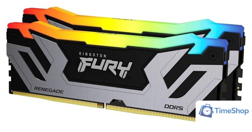 Оперативная память Kingston FURY Renegade RGB 2x24ГБ DDR5 CUDIMM 8400 МГц KF584CU40RSAK2-48 - Изображение №1 — Интернет-магазин Time-Shop