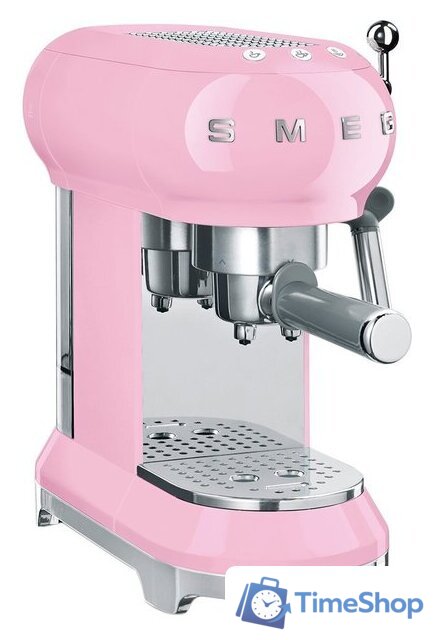 Рожковая кофеварка Smeg ECF01PKEU - Изображение №1 — Интернет-магазин Time-Shop