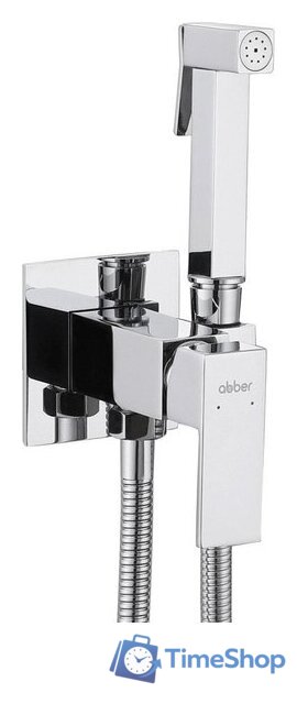Гигиенический душ Abber Daheim AF8226 (хром) - Изображение №2 — Интернет-магазин Time-Shop