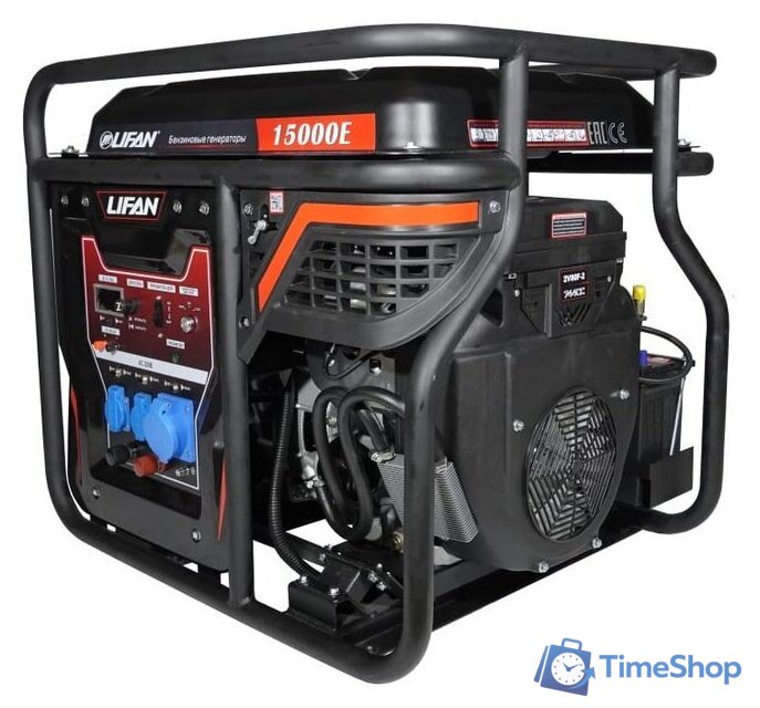Бензиновый генератор Lifan LF15000E - Изображение №1 — Интернет-магазин Time-Shop