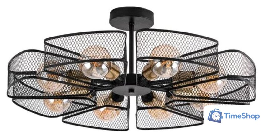 Люстра средней высоты Arte Lamp Maasym A7044PL-8BK - Изображение №1 — Интернет-магазин Time-Shop