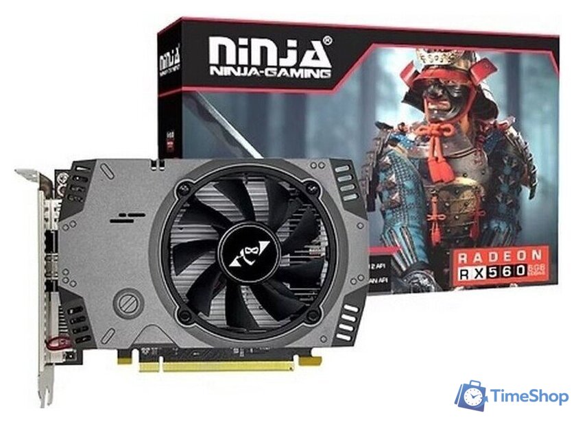 Видеокарта Sinotex Ninja Radeon RX 560 4GB GDDR5 AJRX56045F - Изображение №4 — Интернет-магазин Time-Shop