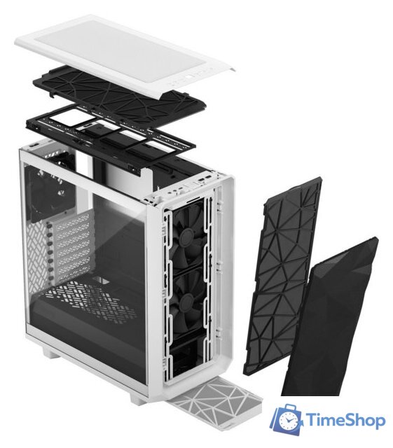Корпус Fractal Design Meshify 2 Compact Clear Tempered Glass FD-C-MES2C-05 - Изображение №17 — Интернет-магазин Time-Shop