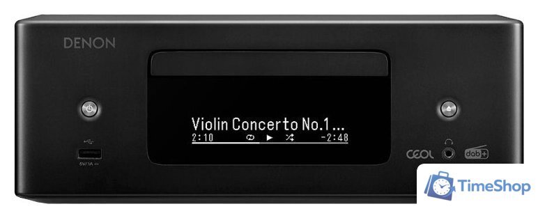 Сетевой CD-ресивер Denon RCD-N12DAB (черный) - Изображение №1 — Интернет-магазин Time-Shop