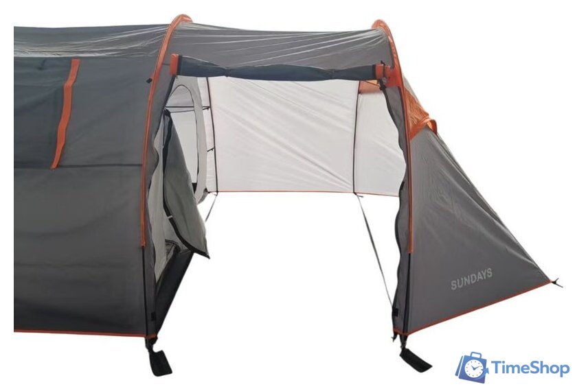 Кемпинговая палатка Sundays ZC-TT015 (темно-серый/оранжевый) - Изображение №29 — Интернет-магазин Time-Shop