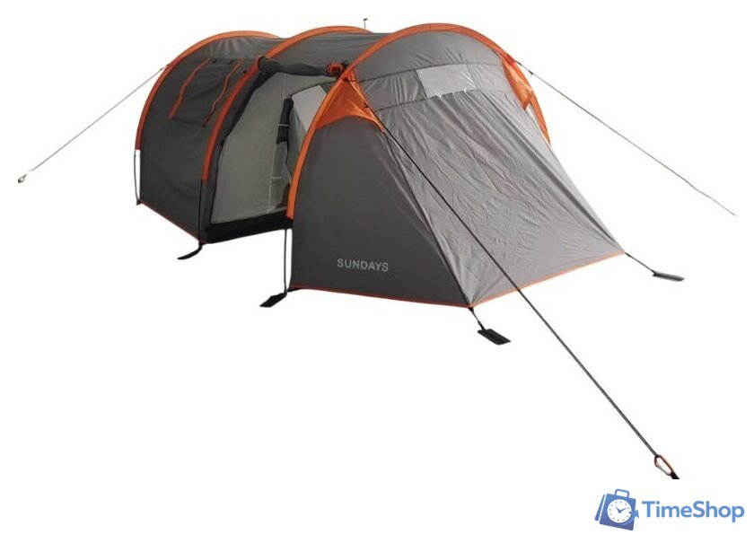 Кемпинговая палатка Sundays ZC-TT015 (темно-серый/оранжевый) - Изображение №31 — Интернет-магазин Time-Shop