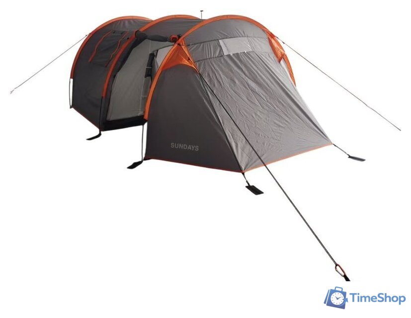 Кемпинговая палатка Sundays ZC-TT015 (темно-серый/оранжевый) - Изображение №33 — Интернет-магазин Time-Shop