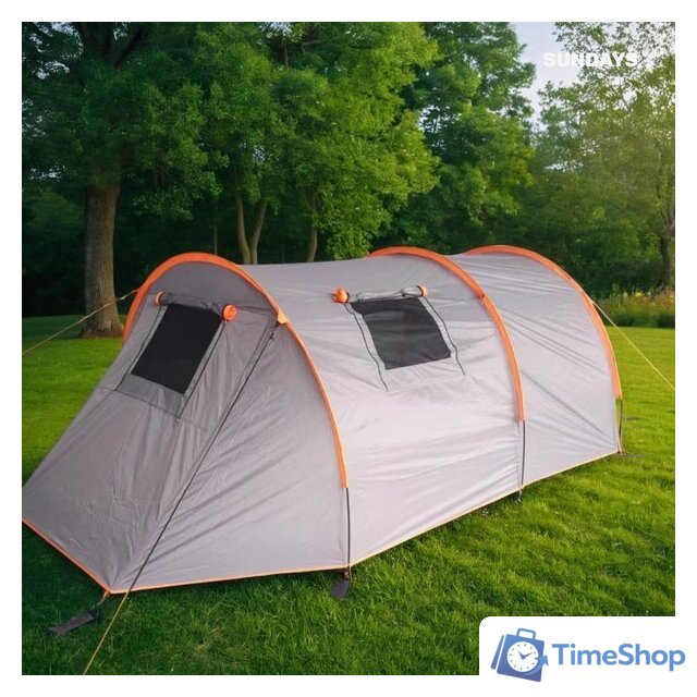 Кемпинговая палатка Sundays ZC-TT015 (темно-серый/оранжевый) - Изображение №6 — Интернет-магазин Time-Shop