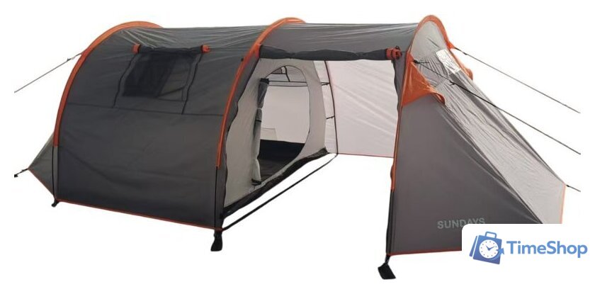 Кемпинговая палатка Sundays ZC-TT015 (темно-серый/оранжевый) - Изображение №15 — Интернет-магазин Time-Shop