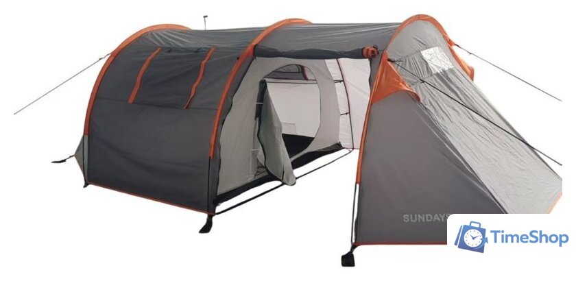 Кемпинговая палатка Sundays ZC-TT015 (темно-серый/оранжевый) - Изображение №28 — Интернет-магазин Time-Shop