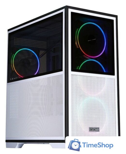 Корпус 1stPlayer Infinity IF8 ARGB (белый) - Изображение №1 — Интернет-магазин Time-Shop