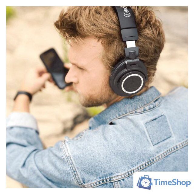 Наушники Audio-Technica ATH-M50XBT2 (черный) - Изображение №12 — Интернет-магазин Time-Shop