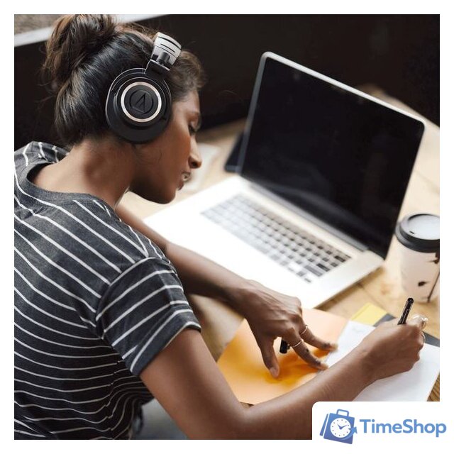 Наушники Audio-Technica ATH-M50XBT2 (черный) - Изображение №11 — Интернет-магазин Time-Shop