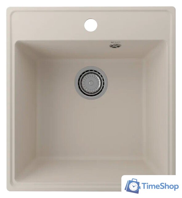 Кухонная мойка Ulgran Quartz Forte 460-02 (лен) - Изображение №1 — Интернет-магазин Time-Shop
