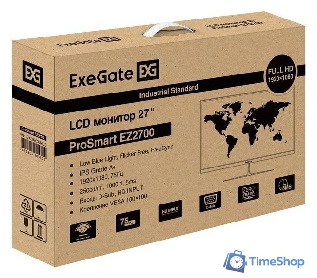 Монитор ExeGate ProSmart EZ2700 EX299035RUS - Изображение №9 — Интернет-магазин Time-Shop