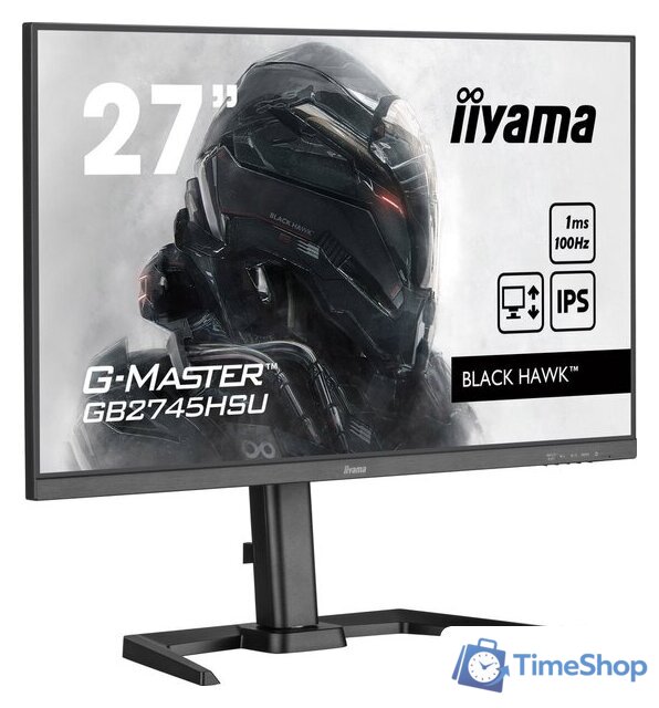 Игровой монитор iiyama G-Master Black Hawk GB2745HSU-B1 - Изображение №3 — Интернет-магазин Time-Shop