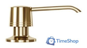 Дозатор для моющего средства Globalo Intio Light Gold Mat - Изображение №1 — Интернет-магазин Time-Shop