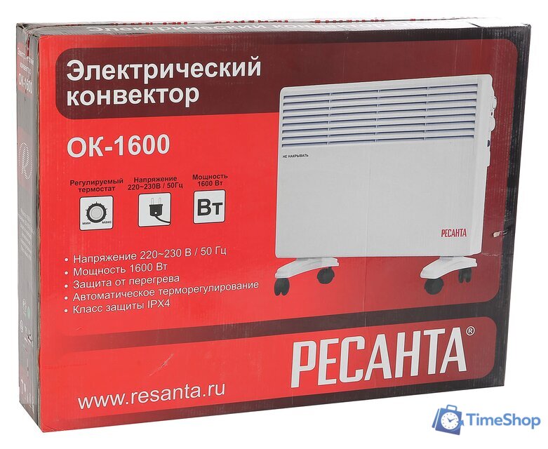 Конвектор Ресанта ОК-1600 - Изображение №6 — Интернет-магазин Time-Shop