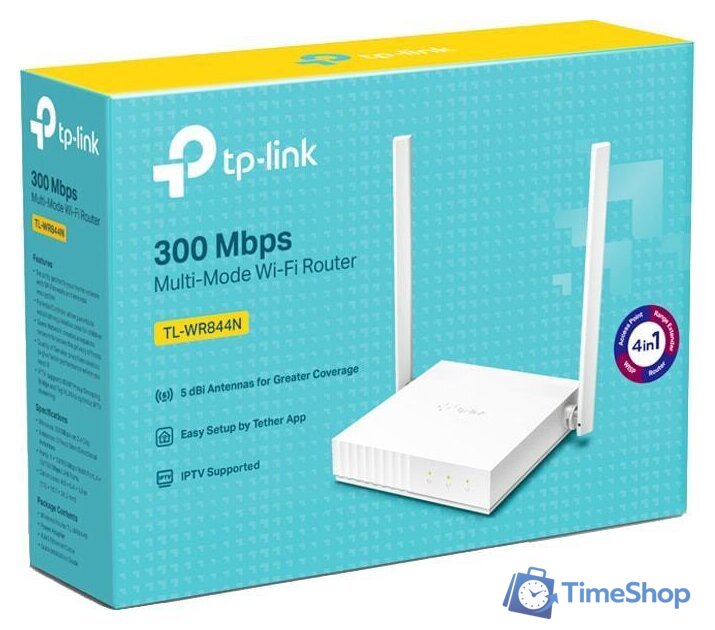 Wi-Fi роутер TP-Link TL-WR844N - Изображение №5 — Интернет-магазин Time-Shop