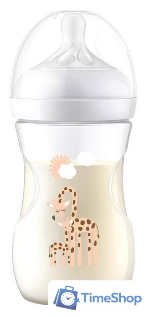 Бутылочка для кормления Philips Avent Natural Response Жираф SCY903/66 (260 мл) - Изображение №1 — Интернет-магазин Time-Shop