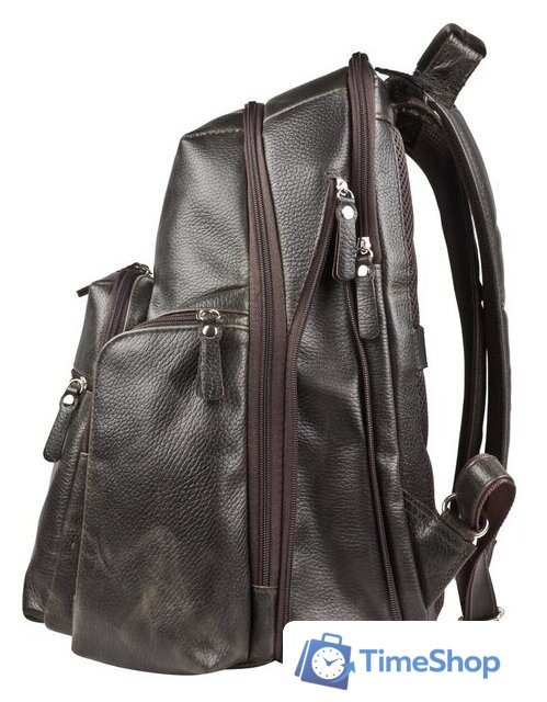 Городской рюкзак Carlo Gattini Sinfonica Bertario 3102-04 (темно-коричневый) - Изображение №6 — Интернет-магазин Time-Shop