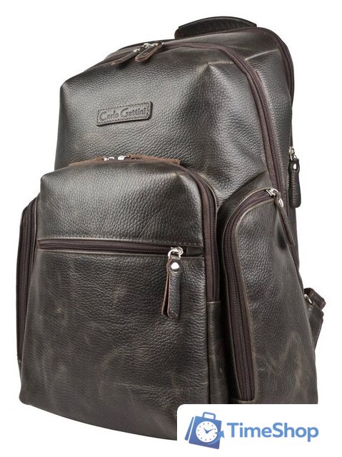 Городской рюкзак Carlo Gattini Sinfonica Bertario 3102-04 (темно-коричневый) - Изображение №1 — Интернет-магазин Time-Shop