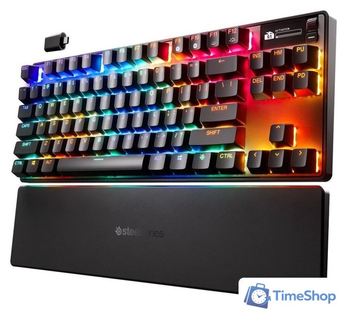Клавиатура SteelSeries Apex Pro TKL Wireless Gen 3 (нет кириллицы) - Изображение №1 — Интернет-магазин Time-Shop