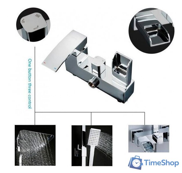 Душевая система  Gappo G2407-20 - Изображение №5 — Интернет-магазин Time-Shop