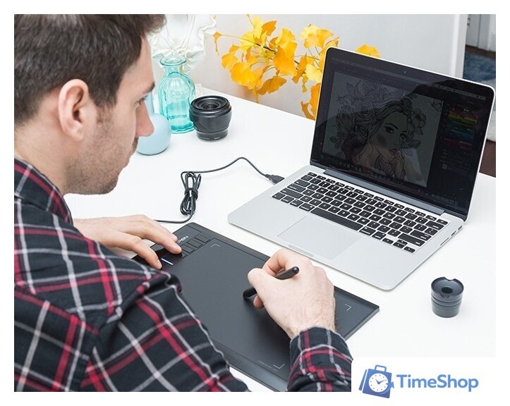 Графический планшет XP-Pen Star 03 V2 - Изображение №4 — Интернет-магазин Time-Shop