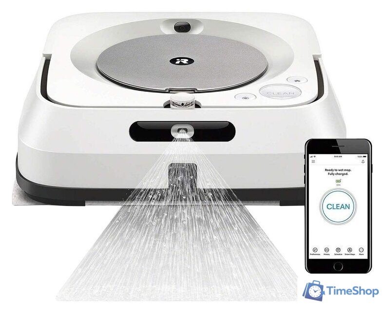 Робот-пылесос iRobot Braava Jet M6 - Изображение №1 — Интернет-магазин Time-Shop