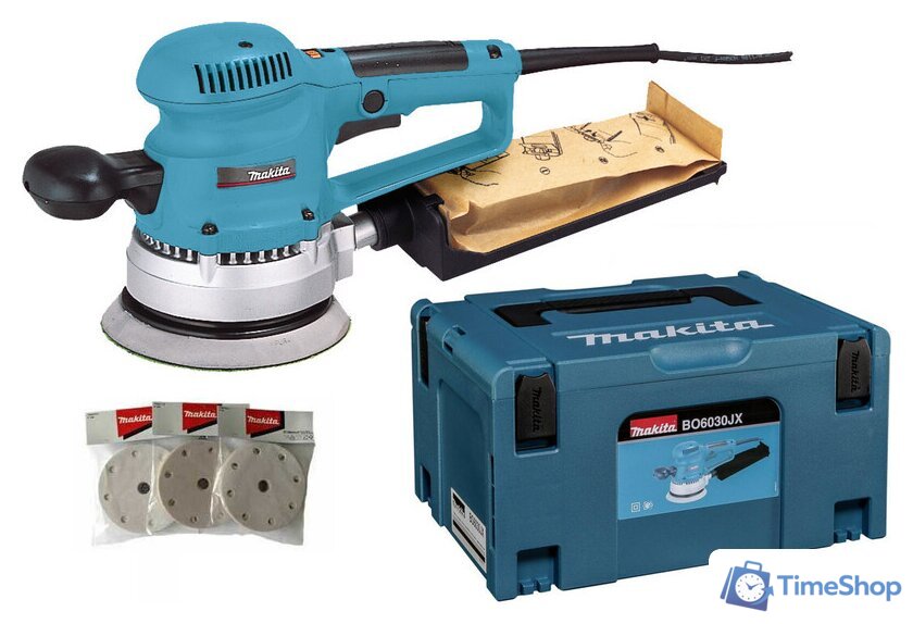 Эксцентриковая шлифмашина Makita BO6030JX - Изображение №1 — Интернет-магазин Time-Shop