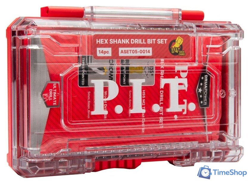Набор сверл P.I.T. ASET05-0014 - Изображение №6 — Интернет-магазин Time-Shop