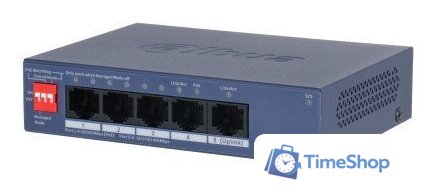 Управляемый коммутатор 2-го уровня Dahua DH-CS4005-4ET1GT-36 - Изображение №2 — Интернет-магазин Time-Shop