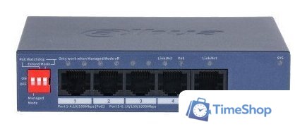 Управляемый коммутатор 2-го уровня Dahua DH-CS4005-4ET1GT-36 - Изображение №1 — Интернет-магазин Time-Shop