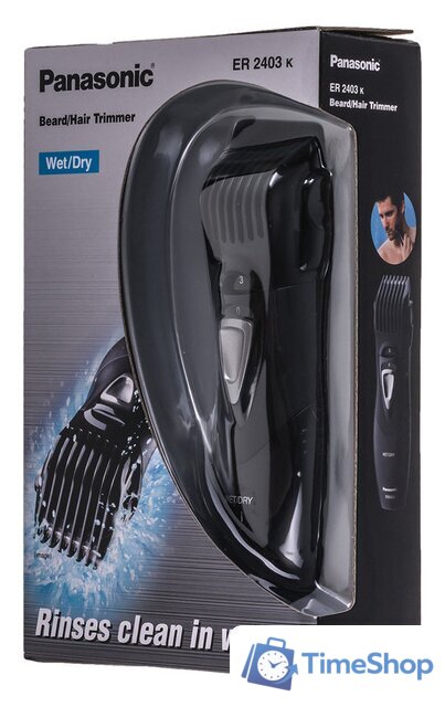 Триммер для бороды и усов Panasonic ER-2403-BP701 - Изображение №8 — Интернет-магазин Time-Shop