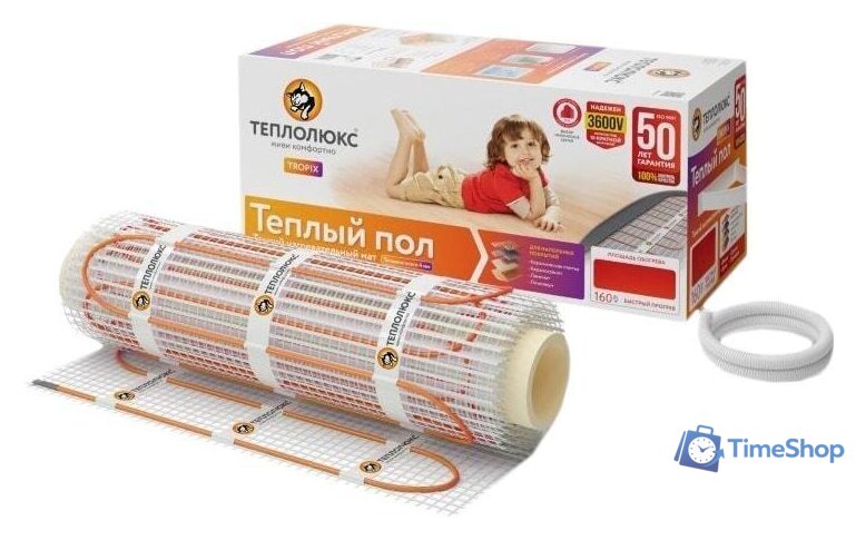 Нагревательный мат Теплолюкс Tropix МНН 1.5 кв.м. 240 Вт - Изображение №1 — Интернет-магазин Time-Shop