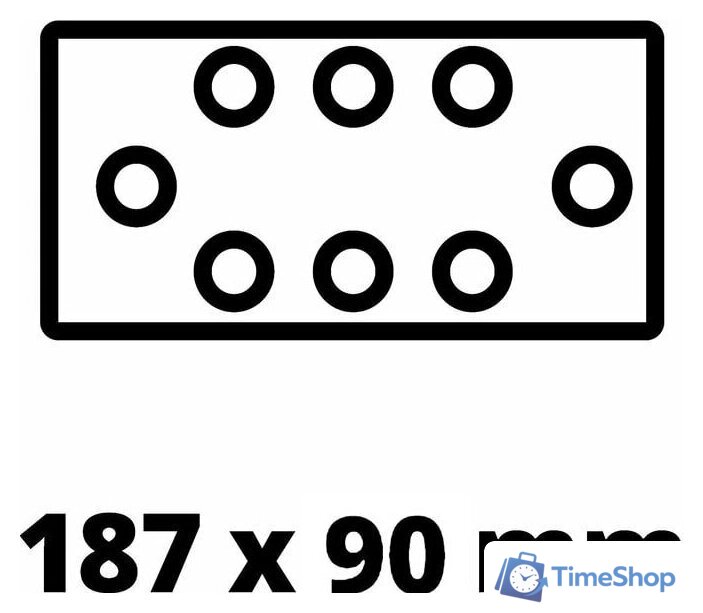 Виброшлифмашина Einhell TC-OS 18/187 Li Solo (без АКБ) - Изображение №6 — Интернет-магазин Time-Shop
