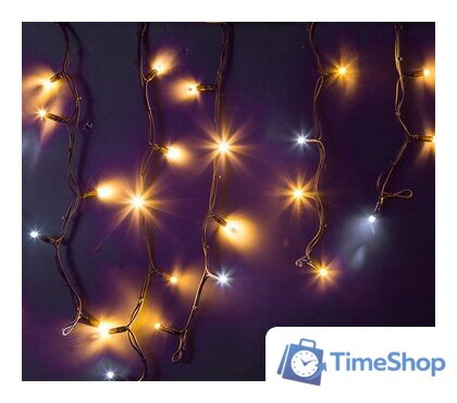 Гирлянда бахрома ULED ULED-LG-90-220V-(B-F-WW/WW) - Изображение №1 — Интернет-магазин Time-Shop