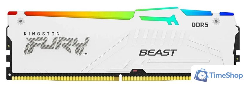 Оперативная память Kingston FURY Beast RGB 32ГБ DDR5 6400 МГц KF564C32BWEA-32 - Изображение №1 — Интернет-магазин Time-Shop