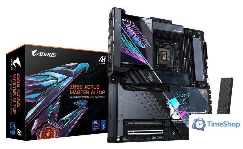 Материнская плата Gigabyte Z890 Aorus Master AI Top - Изображение №7 — Интернет-магазин Time-Shop