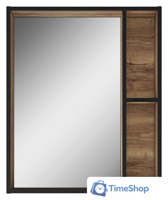  Домино Шкаф с зеркалом для ванной Alfa 60 DA6103HZ (левый/правый) - Изображение №3 — Интернет-магазин Time-Shop