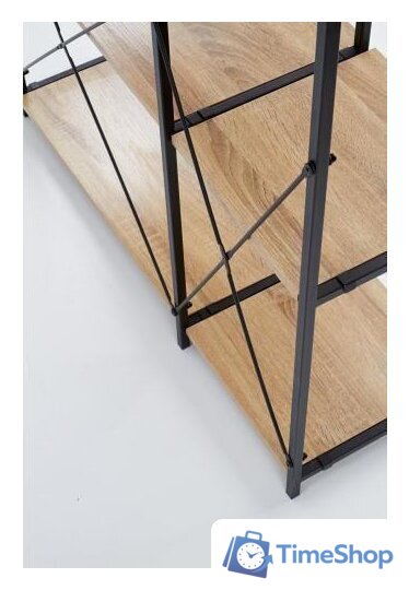 Стеллаж Halmar REG19 90/30/190 (дуб сонома/черный) - Изображение №2 — Интернет-магазин Time-Shop