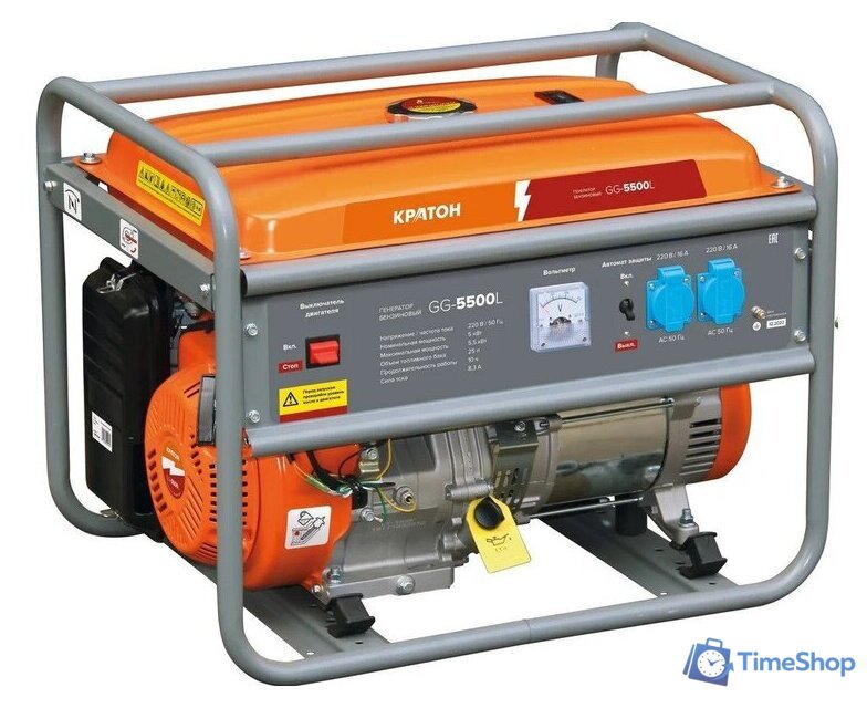 Бензиновый генератор Кратон GG-5500L - Изображение №1 — Интернет-магазин Time-Shop