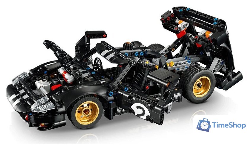 Конструктор LEGO Technic 42223 Гоночный автомобиль Ford GT40 MKII 1966 - Изображение №4 — Интернет-магазин Time-Shop