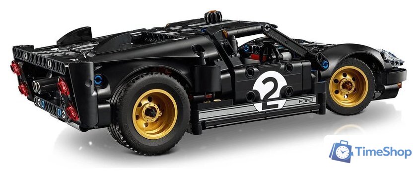 Конструктор LEGO Technic 42223 Гоночный автомобиль Ford GT40 MKII 1966 - Изображение №6 — Интернет-магазин Time-Shop