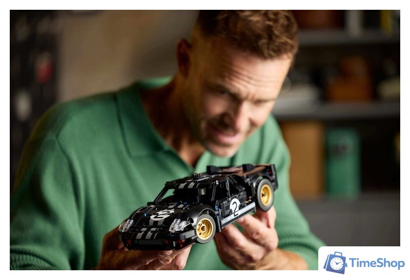 Конструктор LEGO Technic 42223 Гоночный автомобиль Ford GT40 MKII 1966 - Изображение №8 — Интернет-магазин Time-Shop