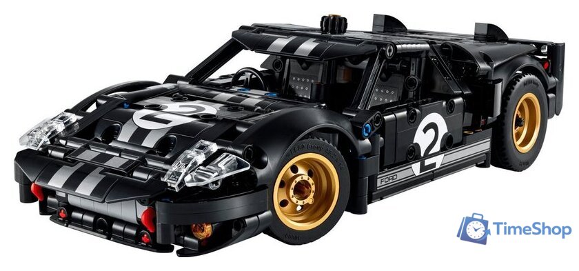Конструктор LEGO Technic 42223 Гоночный автомобиль Ford GT40 MKII 1966 - Изображение №2 — Интернет-магазин Time-Shop